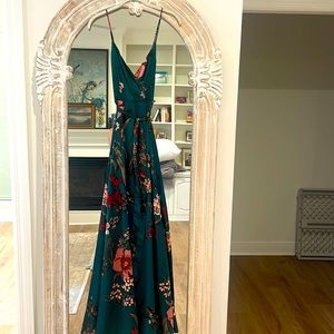 Beautiful, floral maxi dress from Lulu’s